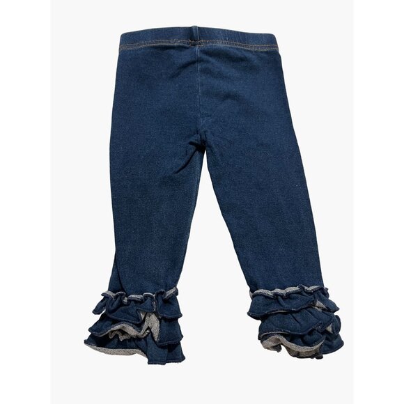 Matilda Jane Denim Chambray Leggings Infant Girls Size 12-18 months Excellent VE - Picture 2 of 4